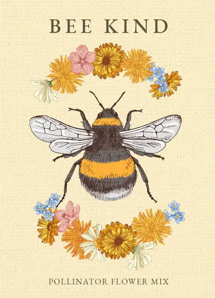 bee flower seeds Bee Kind