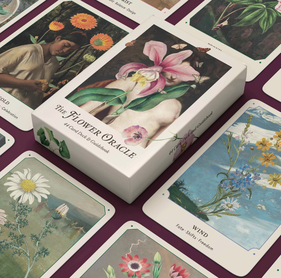 The Flower Oracle: 44 Card Deck and Guidebook | Hope Flower Farm