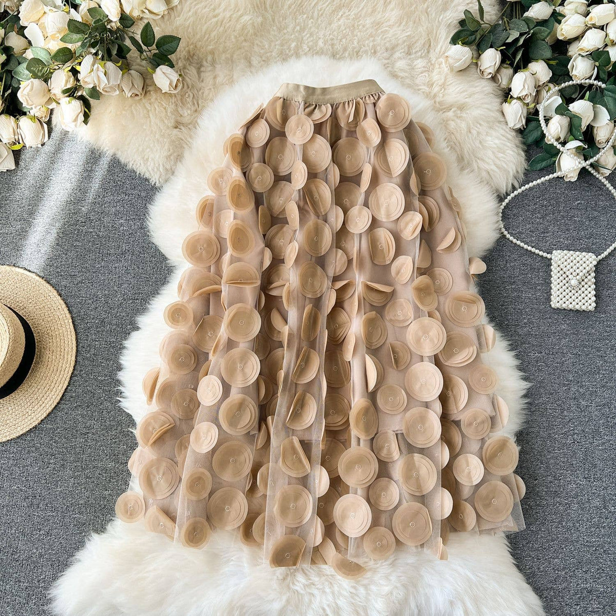 Circle embellished skirts | Hope Flower Farm