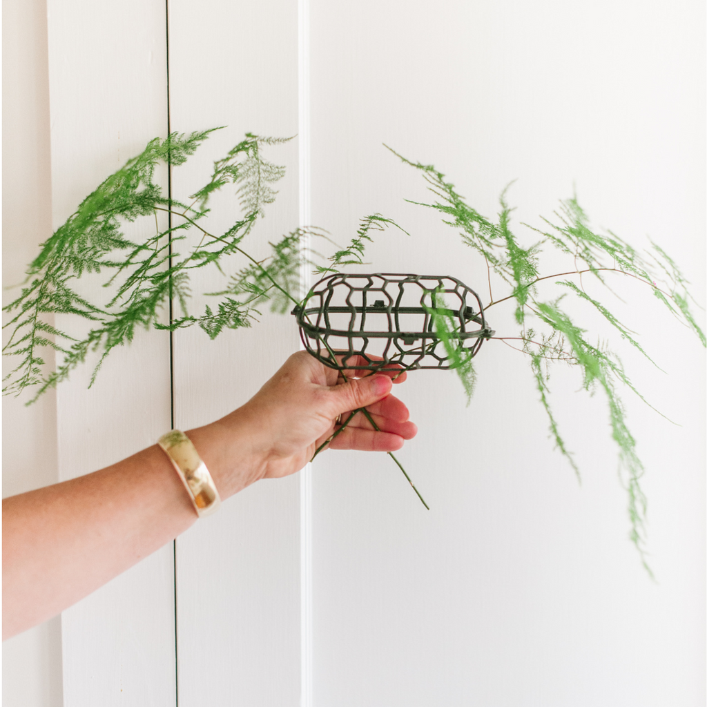 Holly Chapple Egg | 4" & 6" Floral Cage | Reusable Mechanic For Bouquets