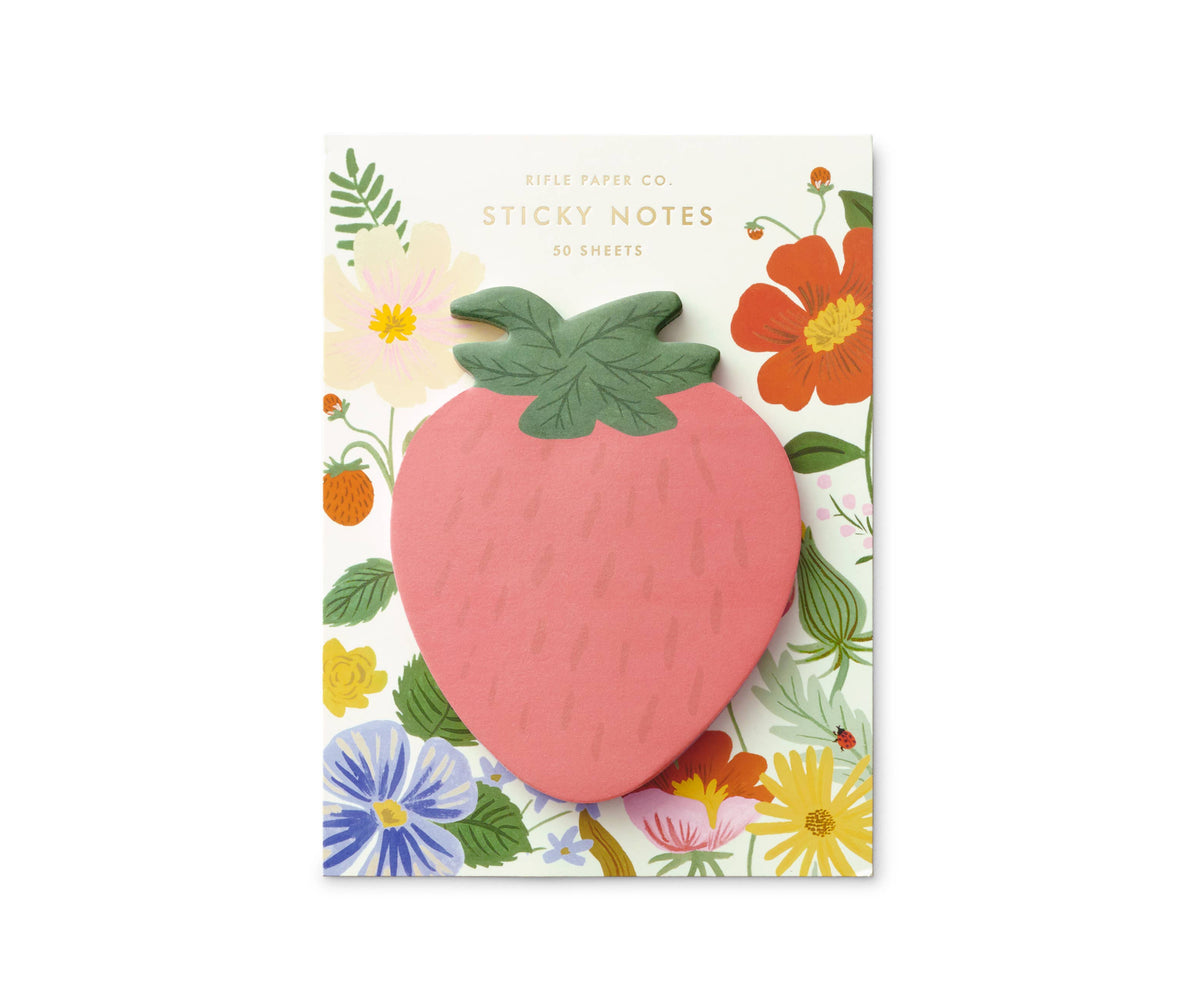 Strawberry Sticky Notes | Hope Flower Farm
