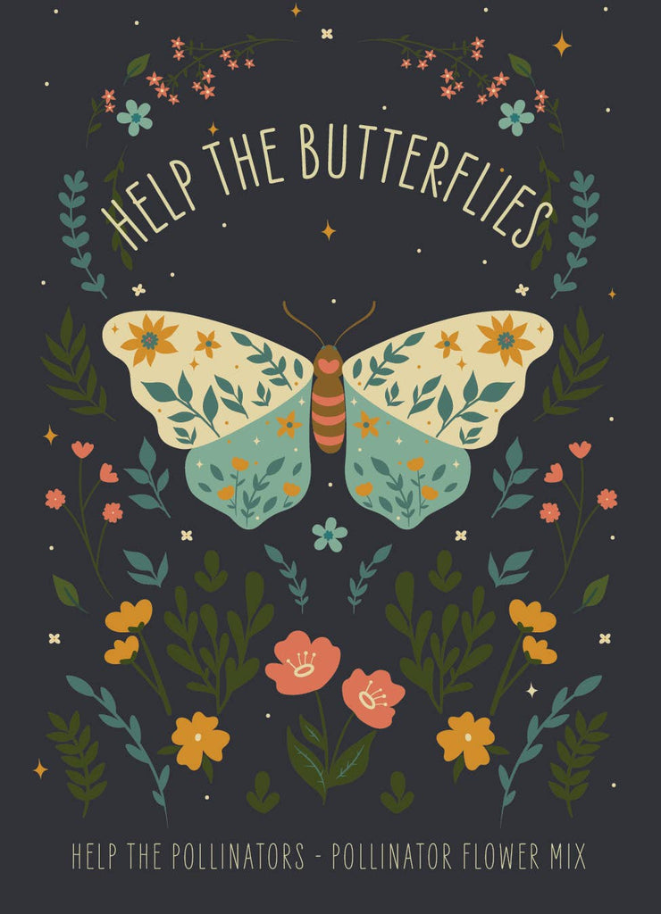 wildflower seeds for pollinators Help Butterflies Help Pollinators - Wildflower Seed Packets