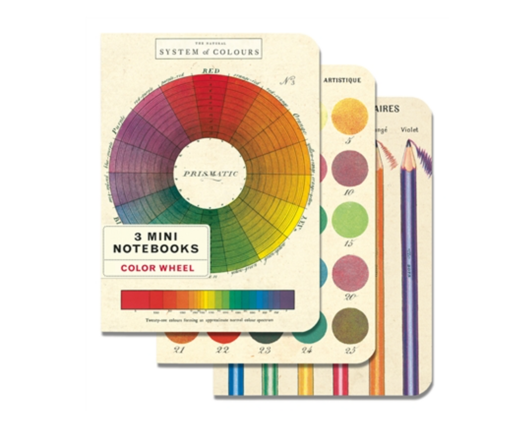 Color Club Notebook Color Wheel Mini Notebooks | Hope Flower Farm