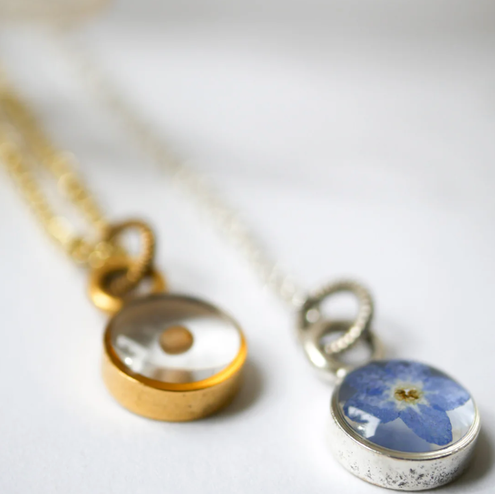 Forget-Me-Not Pendant | Seed and Soil
