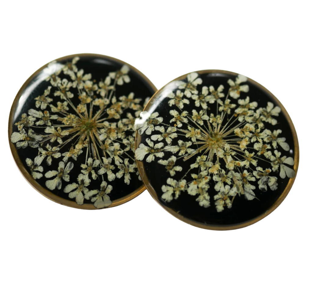 Round Cameo Studs | Seed and Soil