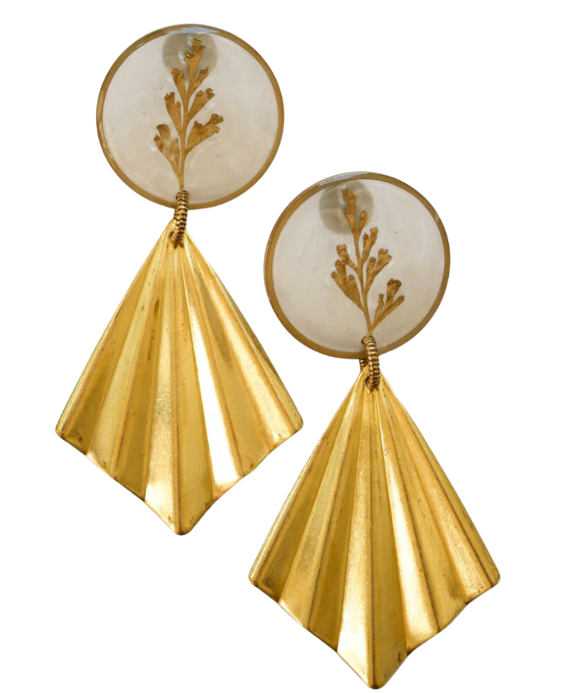 Midas Golden Ray Earrings | Seed and Soil
