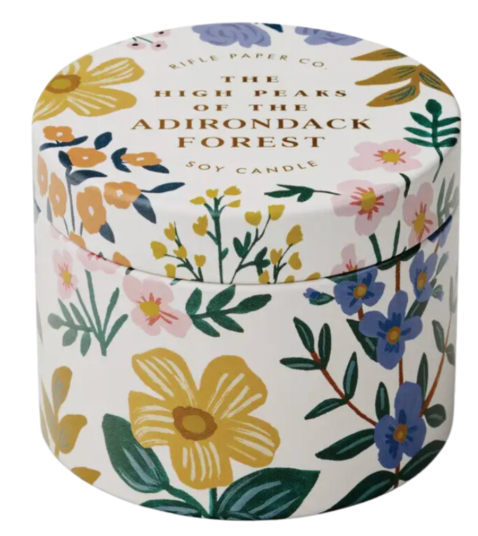 Hope Flower Farm The High Peaks of the Adirondacks Forest Candle