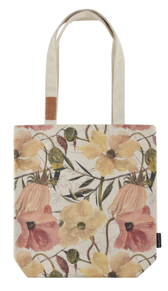 Canvas Shopper Bag Lush Flora