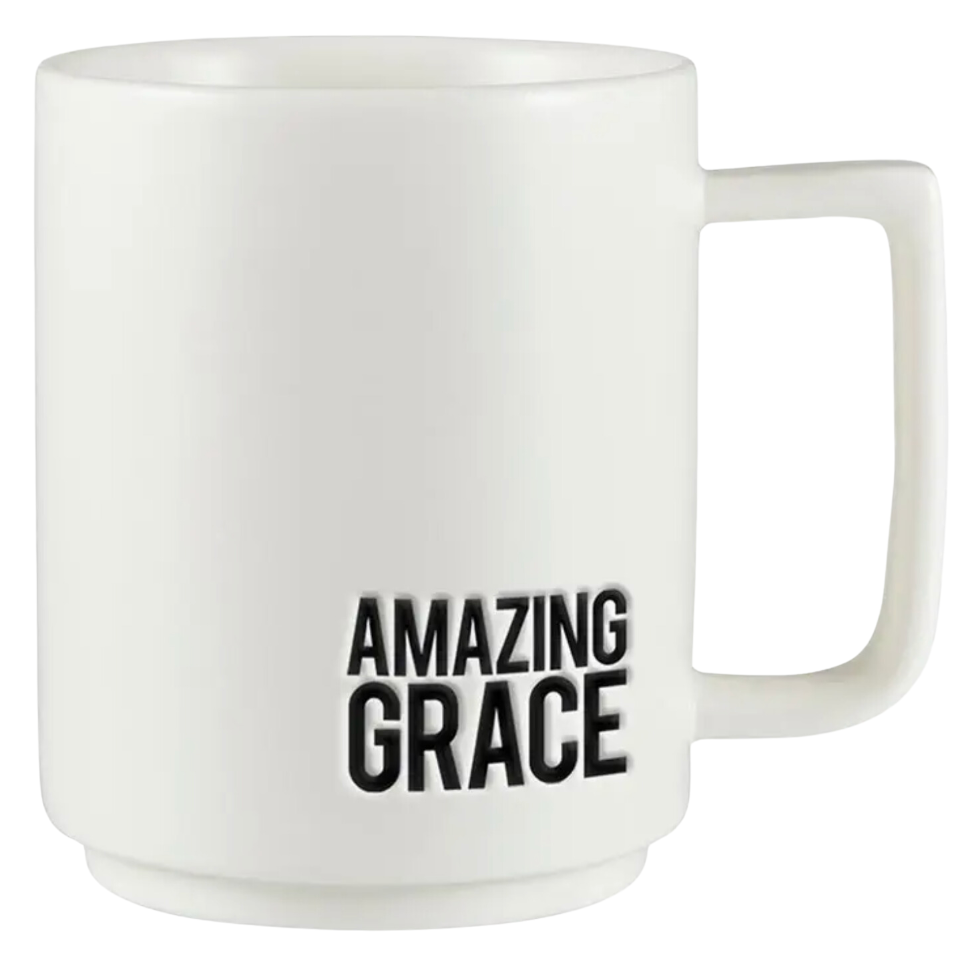 Matte Café Mug - Amazing Grace