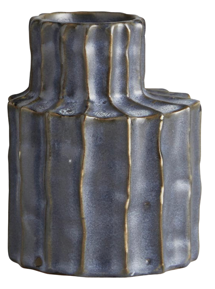 Gray Vase Ridges - Small