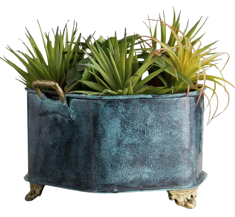 Hexa Embossed Planter - Large