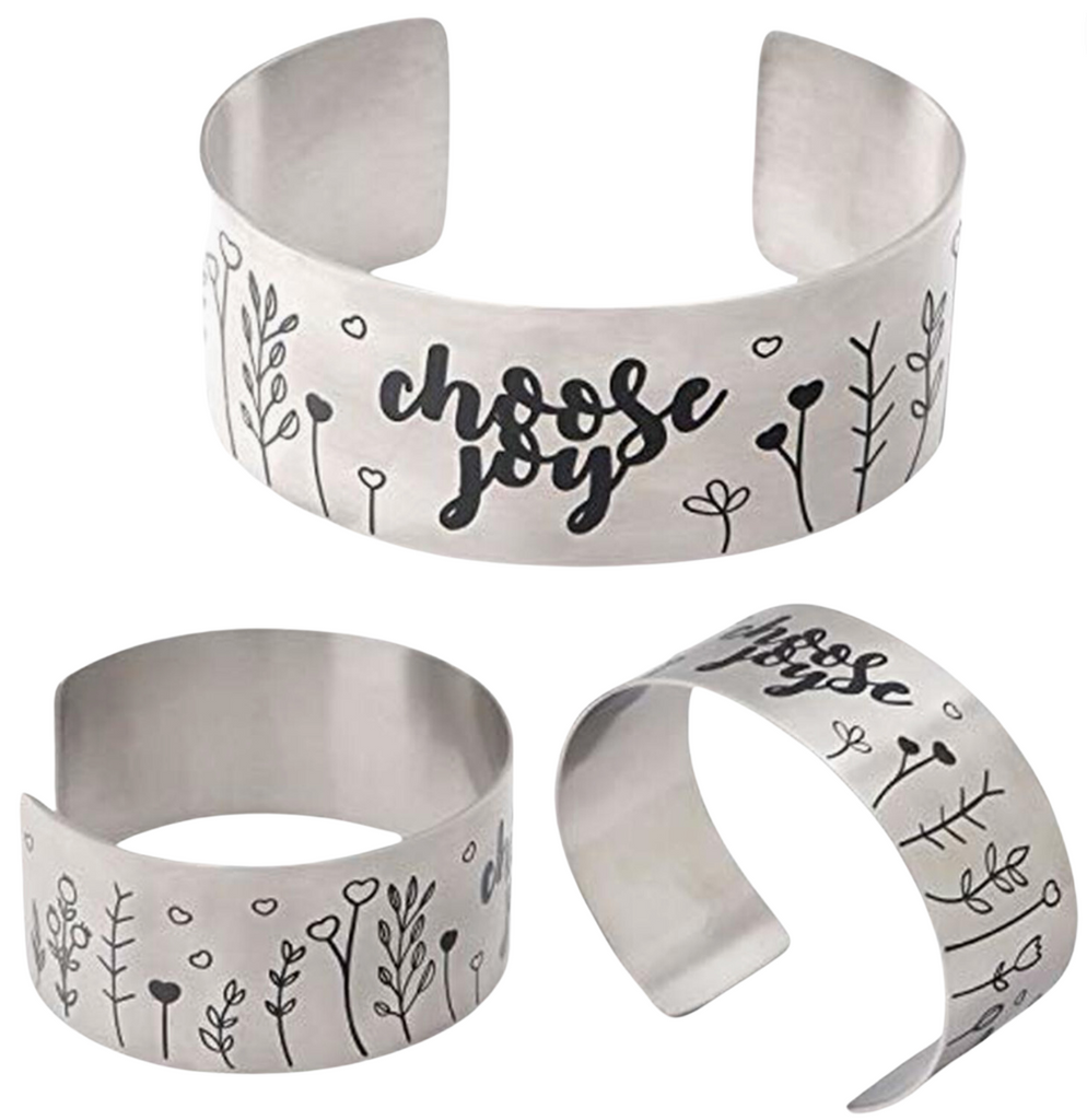 Choose Joy Cuff Bracelet