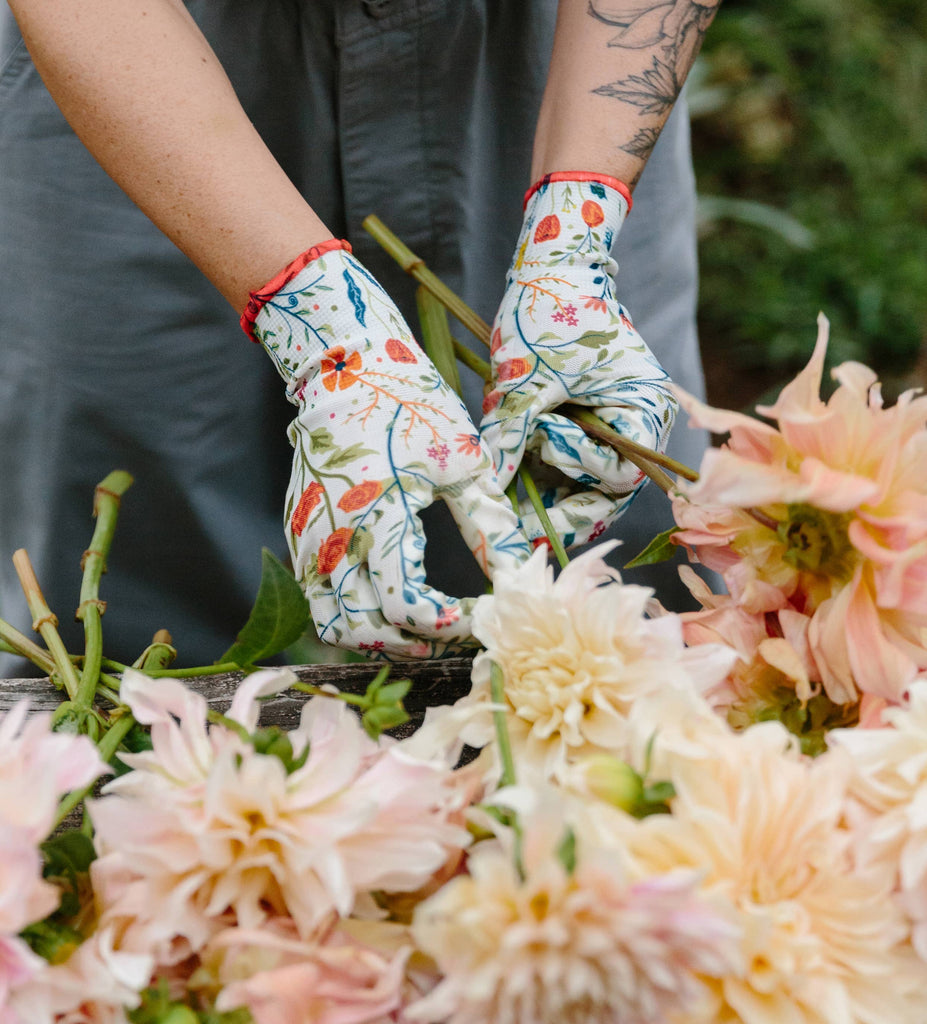 weeders gardening gloves Nitrile Weeder Gloves Medium / Garden of Paradise