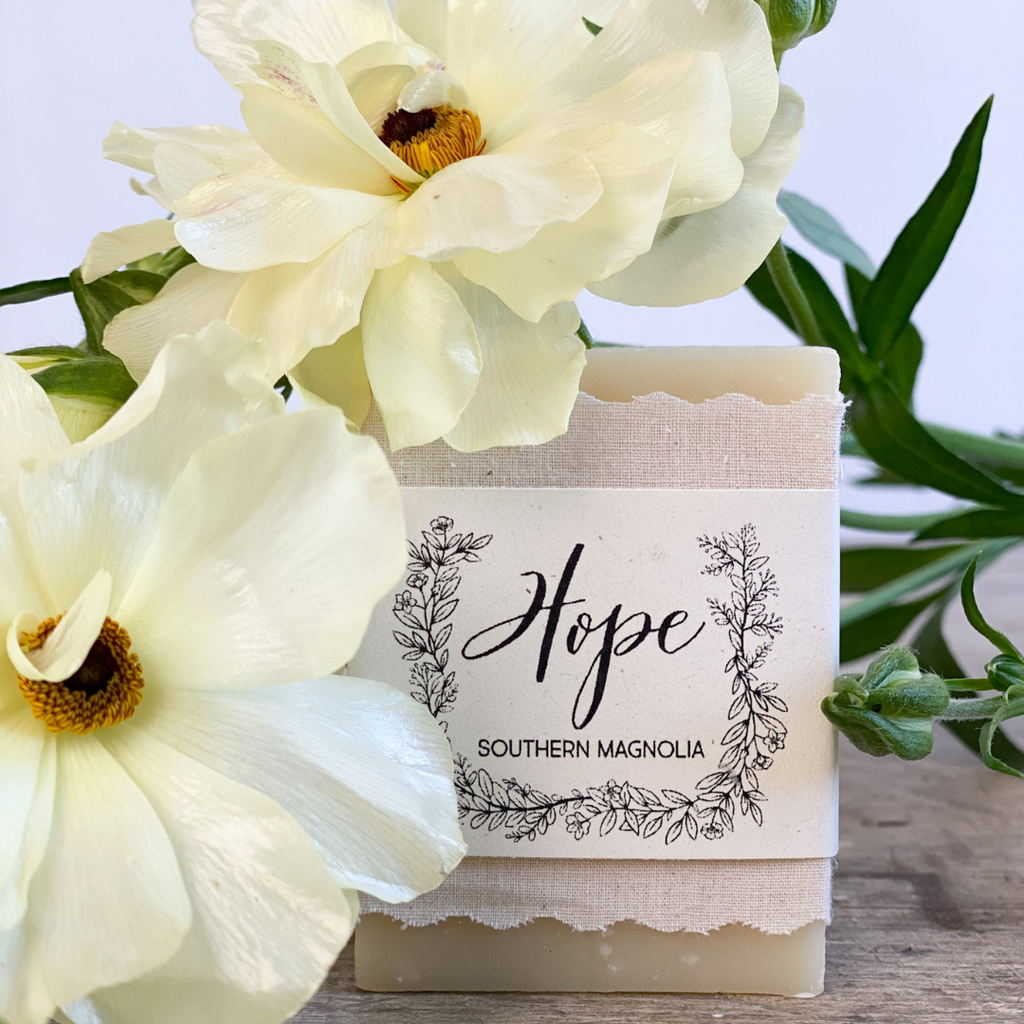 Hope Flower Soap from Hope Flower Farm, Florist near me, hope soap, Loudoun Florist, flower shop. 