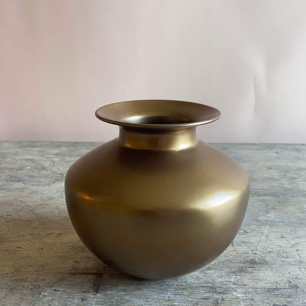 Brass vases